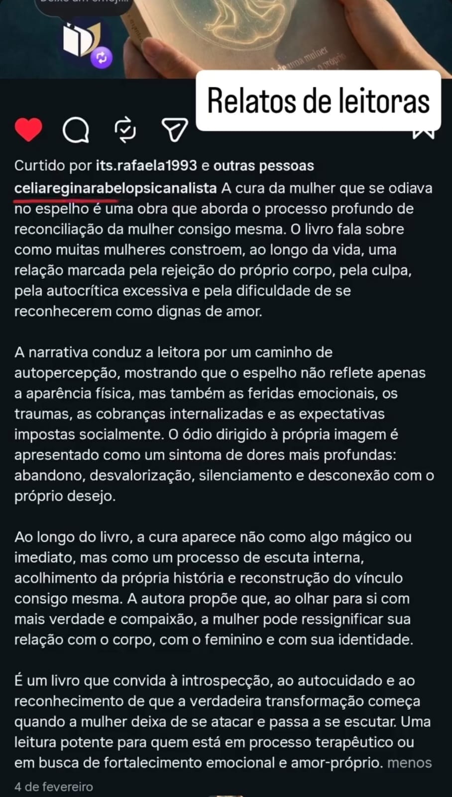 Print real de Instagram ou Direct